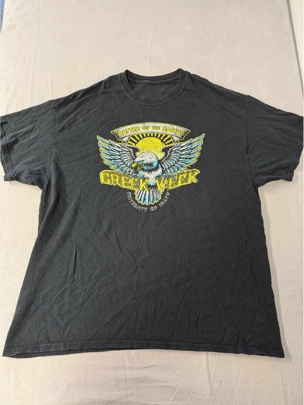 Vintage University of Idaho T-shirt Battle of the Bands - L
